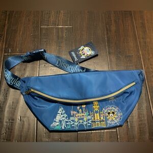 Disneyland Parks Icons Sling Bag - New | Color: Blue